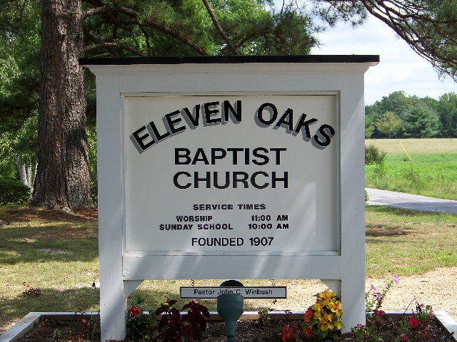Eleven Oaks Baptist Church Cemetery