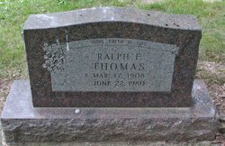 Ralph Earnest Thomas 