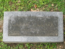 Carrie Ida <I>Hatfield</I> Clark 