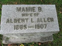 Mary “Mamie” <I>Bissell</I> Allen 