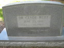 Dr Clyde Ruff 