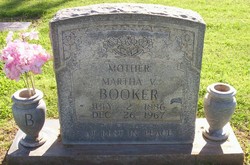 Martha Virginia <I>Collier</I> Booker 