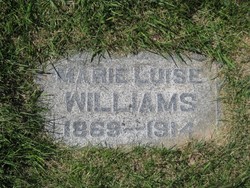 Marie Luise <I>Hutzley</I> Williams 