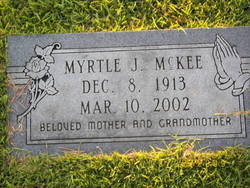 Myrtle J. <I>Aldridge</I> McKee 