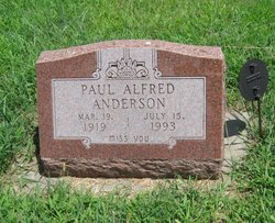 Paul Alfred Anderson 