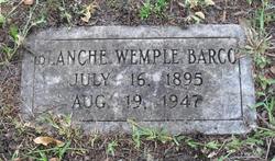 Blanche Lucille <I>Wemple</I> Barco 
