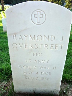PFC Raymond J Overstreet 