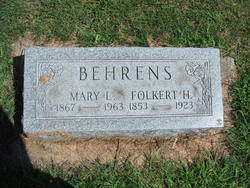 Mary Louise <I>Weber</I> Behrens 