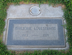 Marjorie May <I>Fleming</I> Lovestrand 