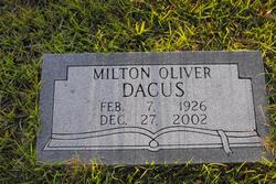 Milton Oliver Dacus 
