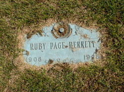 Ruby <I>Page</I> Bennett 
