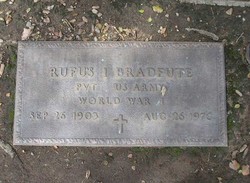 Rufus Irvin “Rufe” Bradfute 