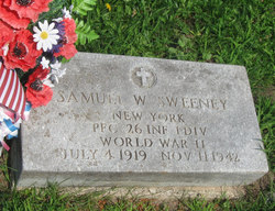 Samuel W Sweeney 