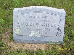 Maude <I>Washington</I> Arthur 