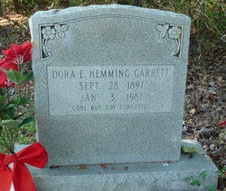 Dora E <I>Hemming</I> Garrett 