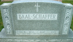 Mary <I>Schaeffer</I> Baal 