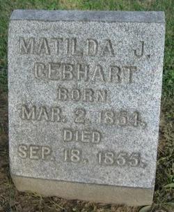Matilda J Gebhart 