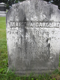 Martha Caroline Abbott 