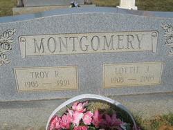 Lottie Lee <I>Jackson</I> Montgomery 