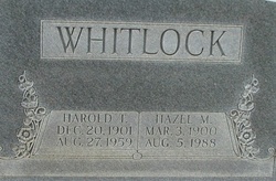 Hazel M Whitlock 