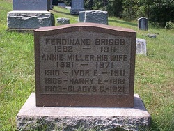 Anna B. “Annie” <I>Miller</I> Briggs 