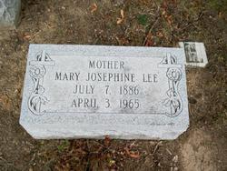 Mary Josephine <I>Halton</I> Lee 