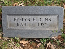 Evelyn Elizabeth <I>Harris</I> Dunn 