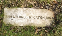 Mildred Bertha <I>Ritter</I> Caton 