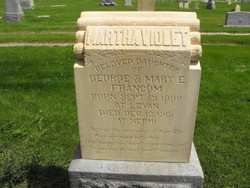Martha Violet Francom 