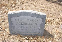 Grace Marion <I>Murray</I> Ackermann 