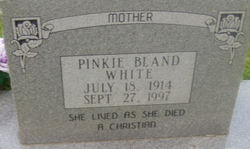 Pinkie C <I>Bland</I> White 