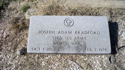 Joseph Adam Bradford 