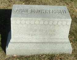 Carrie Marcia <I>Brown</I> Cassell 