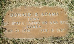 Donald R Adams 