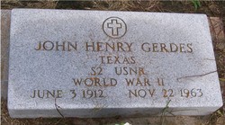 John Henry Gerdes 