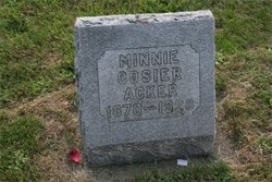Minnie <I>Cosier</I> Acker 