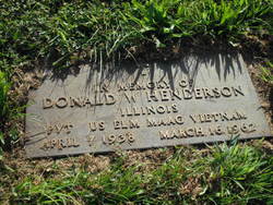 Pvt Donald W. Henderson 