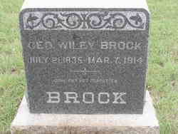 George Wiley Brock 
