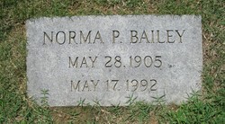 Norma P Bailey 