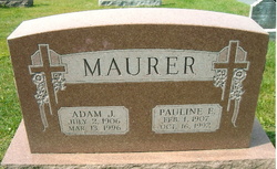 Pauline E <I>Bender</I> Maurer 