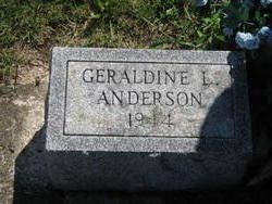 Geraldine L Anderson 