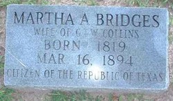 Martha A Bridges 