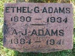 Ethel Gertrude <I>Smith</I> Adams 