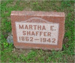 Martha E. <I>Looker</I> Shaffer 