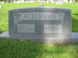 Anna E <I>Mulder</I> Ackerman 