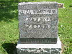 Eliza <I>Jones</I> Armstrong 