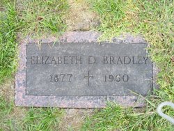 Elizabeth Rosalia “Lizzie” <I>Diebold</I> Bradley 