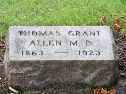 Dr Thomas Grant Allen 