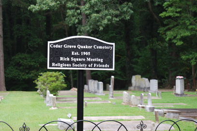 Cedar Grove Quaker Cemetery