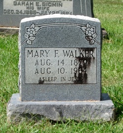 Mary <I>Fowler</I> Walker 